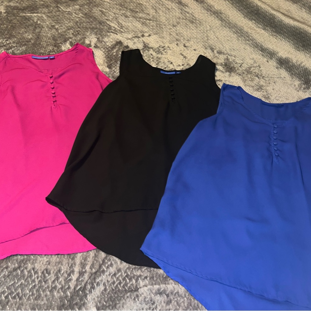 Apt. 9 Women's Tank Tops - Pink, Black, Blue